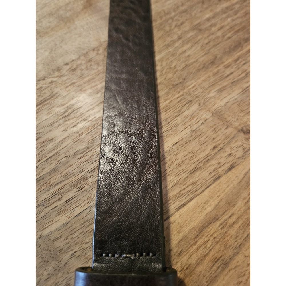 Brighĺton Ladies Leather (Mottled Pattern) Belt . Sz 28. High End. Unique. - Picture 4 of 6